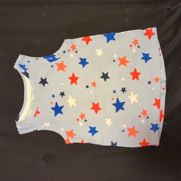 Cat & Jack Stars Sleeveless Top - Picture 1 of 3